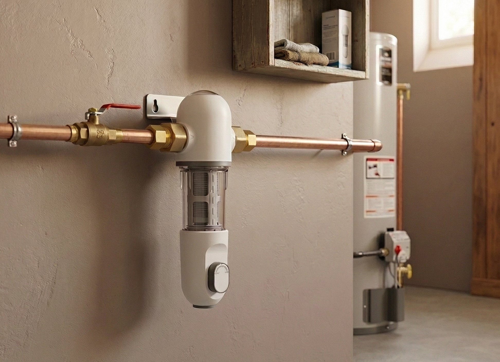 PRE6 - Manuális öblítésű előszűrő