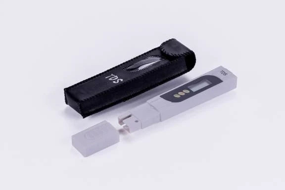 TDS-2 digitális TDS-mérőceruza védőkupakkal és tokkal
